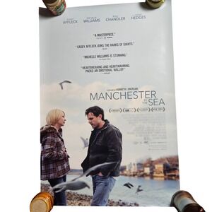 Manchester by the Sea 2016 Original Movie Poster 27x40 Casey Affleck D/S